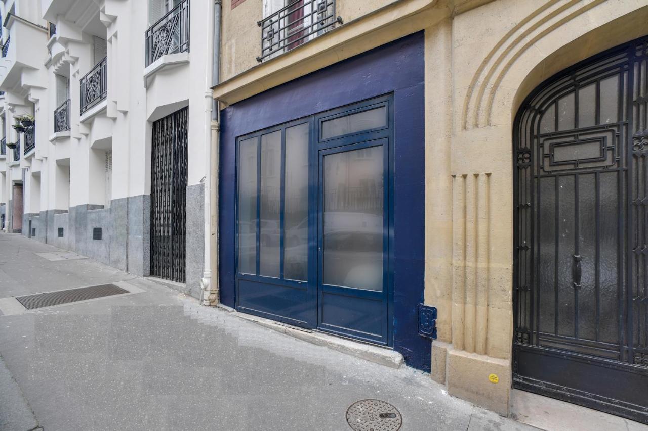 Studio "Cafe Papillon"-Paris 15 Exterior foto